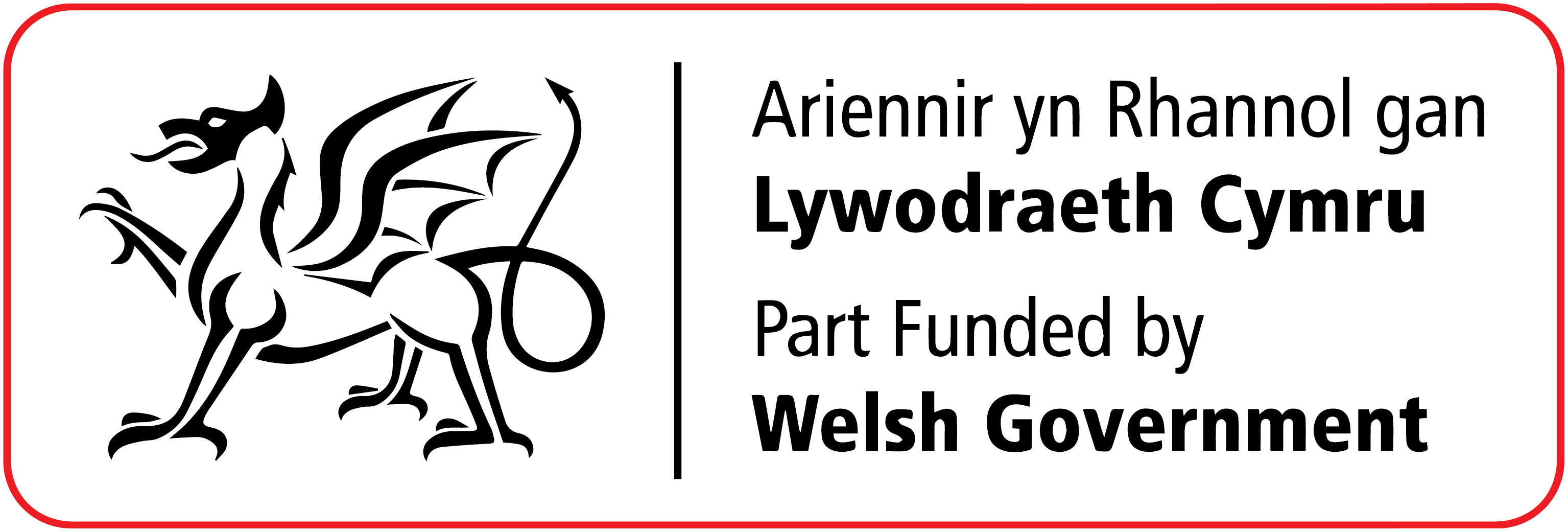 Part Funded by welsh government