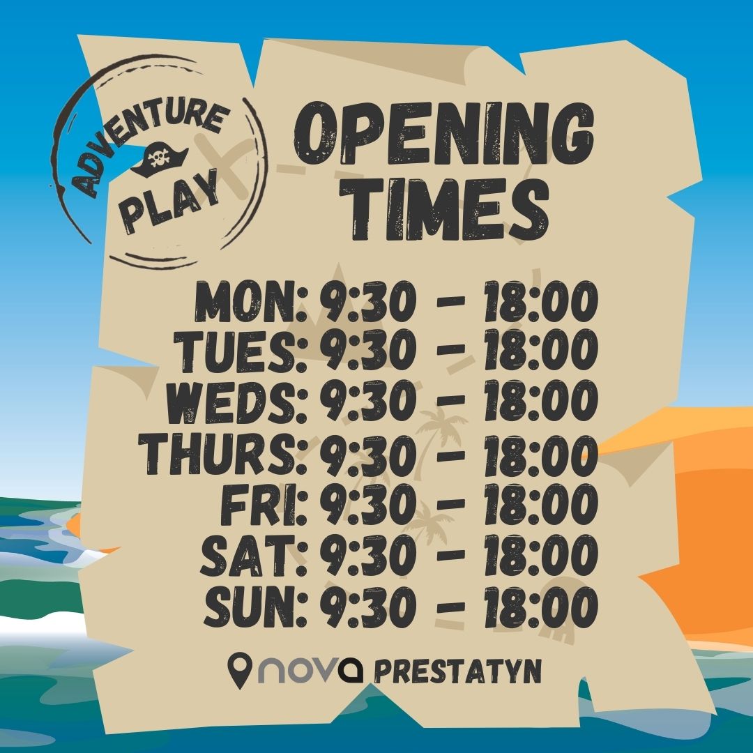 Nova – Opening Times