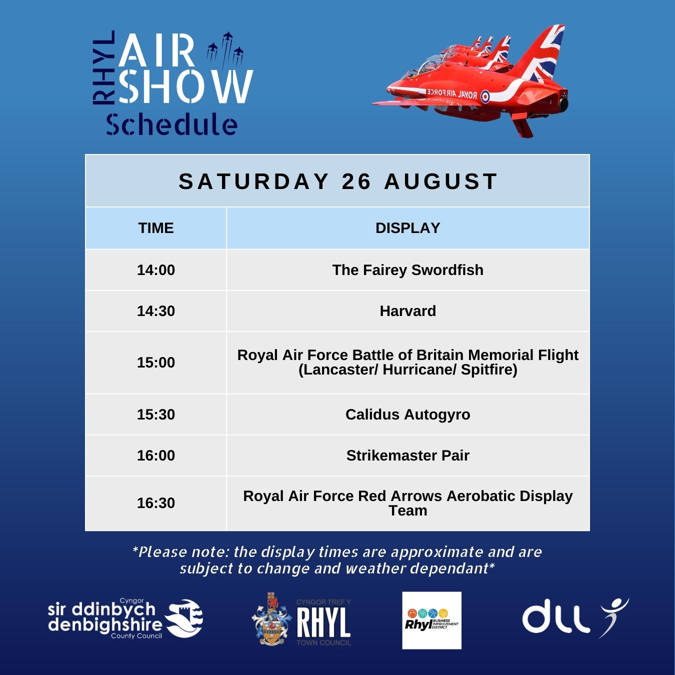 Rhyl Air Show Denbighshire Leisure Ltd